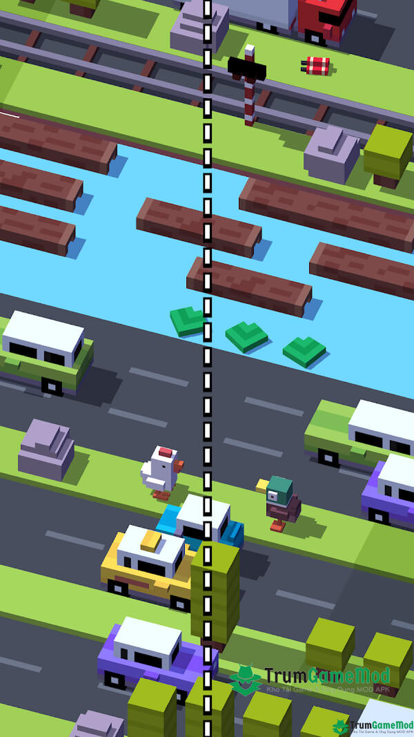 Giới thiệu về game giải trí thú vị Crossy road mod