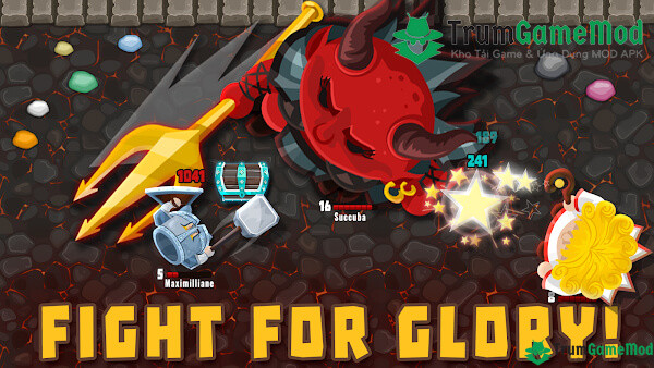 Lối chơi MiniGiants.io Apk