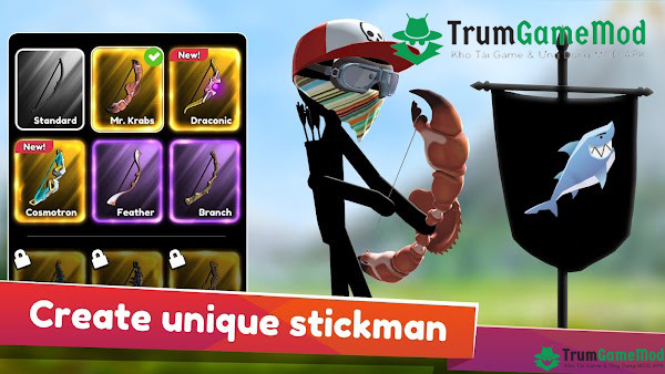 Game hành động Stickman archer có gì hấp dẫn so với những trò chơi khác?