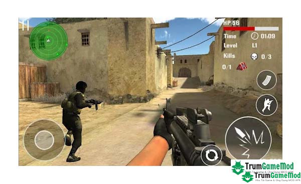 Counter Terrorist Shoot APK là một trò chơi hành động bắn súng