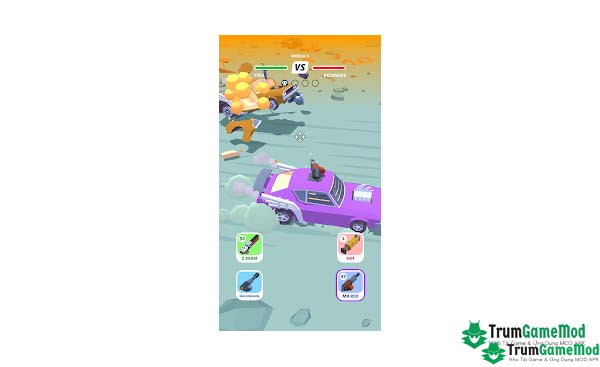 Desert Riders: Car Battle Game