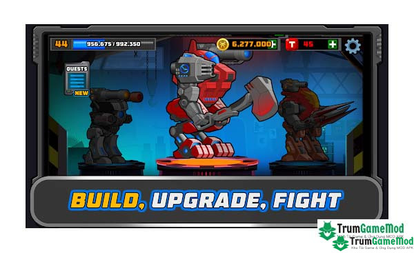 Super Mechs APK là một trò chơi chiến thuật và hành động