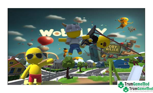 Wobbly Life Mod APK, bạn sẽ nhập vai vào một nhân vật hình nhân