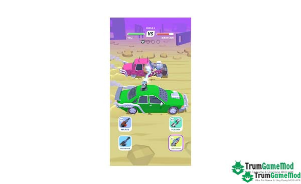 Giới thiệu về tựa game Desert Riders: Car Battle Game MOD APK