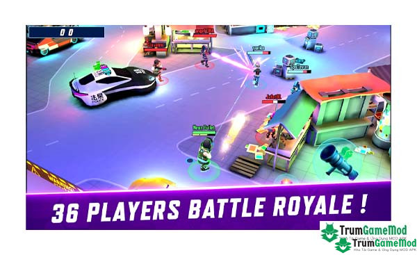 Giới thiệu về tựa game Gridpunk Battle Royale 3v3 PvP MOD APK