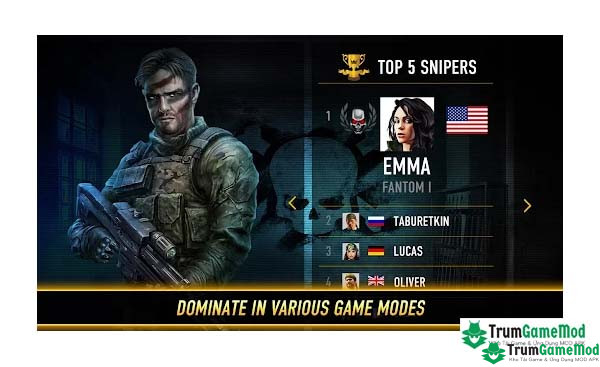 Giới thiệu về tựa game Sniper Arena: PvP Army Shooter MOD APK