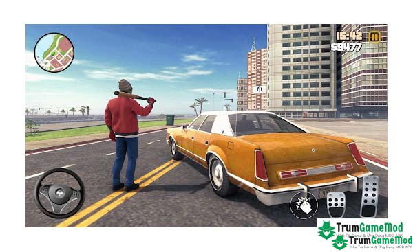 Điểm nổi bật trong trò chơi Theft in the Grand Crime City APK