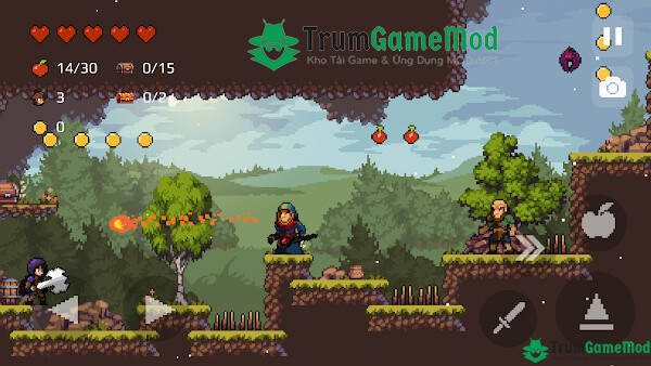 Giới thiệu về game hành động thú vị Apple knight mod