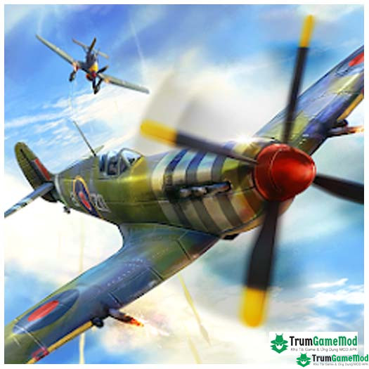 Logo Warplanes WW2 Dogfight Tải Warplanes: WW2 Dogfight Mod Apk (Mua sắm miễn phí/Vô hạn tiền, mở khóa tất cả) V2.3.6