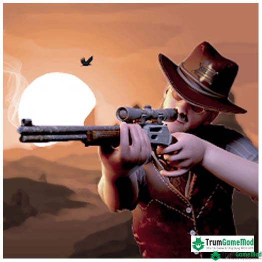 Logo Wild West Sniper Cowboy War Tải Wild West Sniper: Cowboy War Mod Apk (Mở Khóa) v1.1.2