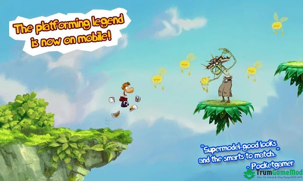 Giới thiệu về game giải trí thú vị Rayman Jungle Run APK