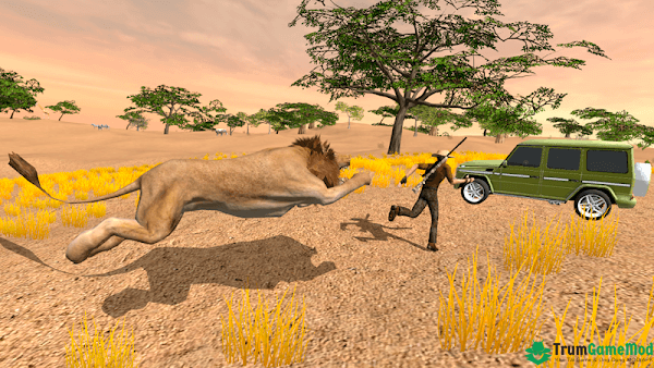 Giới thiệu về game phiêu lưu thú vị Safari hunting 4x4 APK