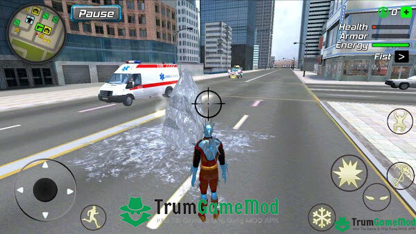 Giới thiệu về game hành động thú vị Snow storm superhero mod