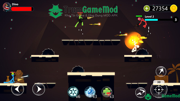 Game bắn súng Stickman fighter infinity có gì hấp dẫn so với những trò chơi khác?