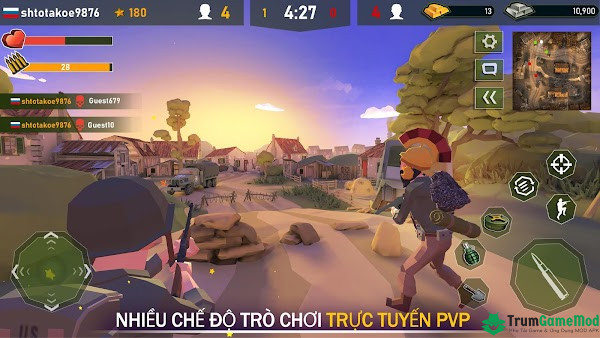 Game bắn súng War Ops mod có gì hấp dẫn so với những trò chơi khác?