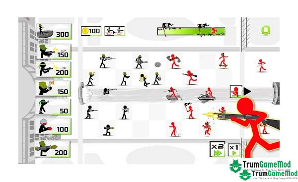 Stickman Army : The Defenders