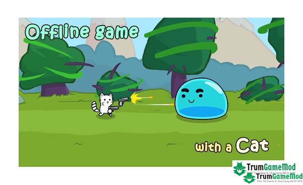 Cat shoot war: offline games APK