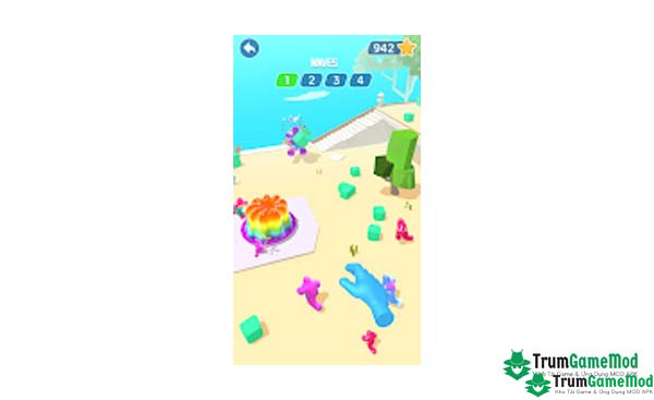 Điểm nổi bật trong trò chơi Blob Smash APK