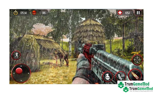 Điểm nổi bật trong trò chơi Dead Hunting Effect: Zombie 3D APK