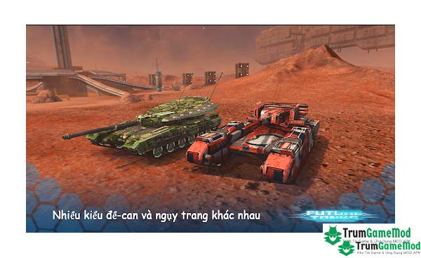 Điểm nổi bật trong trò chơi Future Tanks: War Tank Game