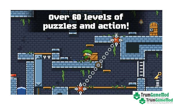 Điểm nổi bật trong trò chơi Super Dangerous Dungeons APK