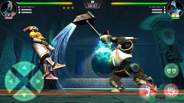 Lối chơi trong Clash Of Robots Fighting Game Apk