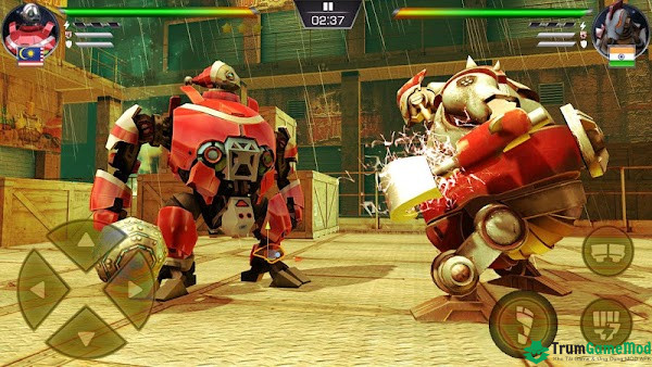 Giới thiệu về game hành động hành động thú vị Clash Of Robots Fighting Game Apk