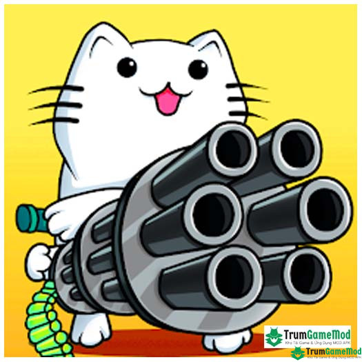 Cat shoot war: offline games APK logo