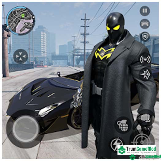 Logo Dark Gangster Grand City Tải Gangster Dark Knight MOD APK (Unlimited Money) v1.21