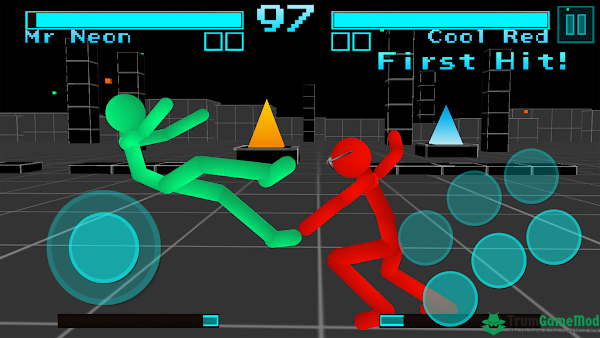 Giới thiệu về game đối kháng thú vị Stickman Fighting: Neon Warriors Apk