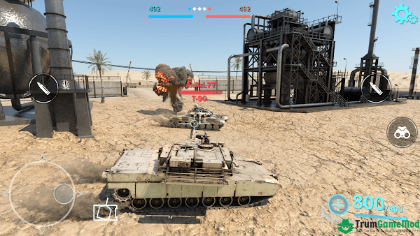 Game hành động Tanks Battlefield với những tính năng, đặc điểm nổi bật so với những trò chơi khác?