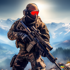 Logo Sniper Elite FPS: Offline Game Apk