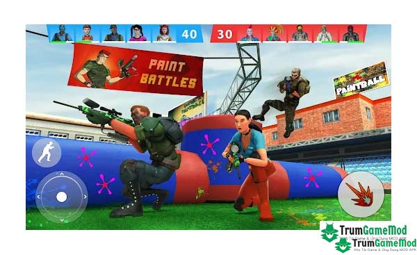 Paintball Shooting Game 3D MOD