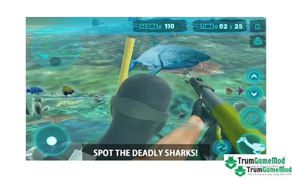 Shark Attack Spear Fishing 3D