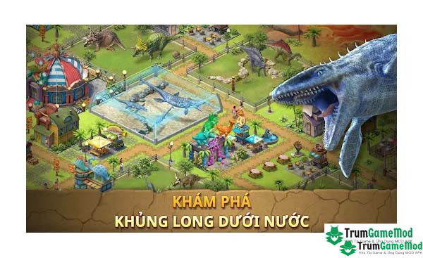 Giới thiệu tổng quan về game Jurassic Dinosaur: Dino Game APK