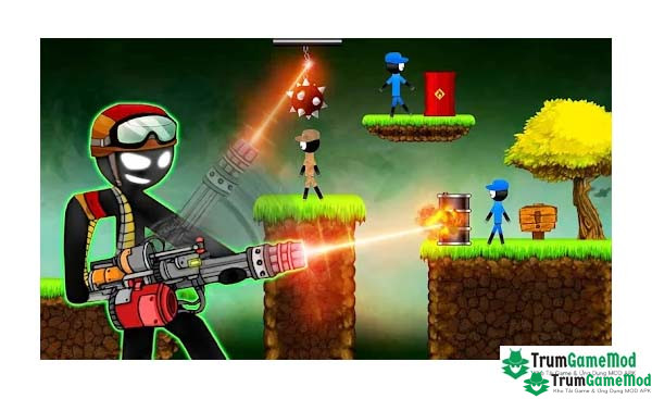 Giới thiệu tổng quan về game Stickman Gun APK