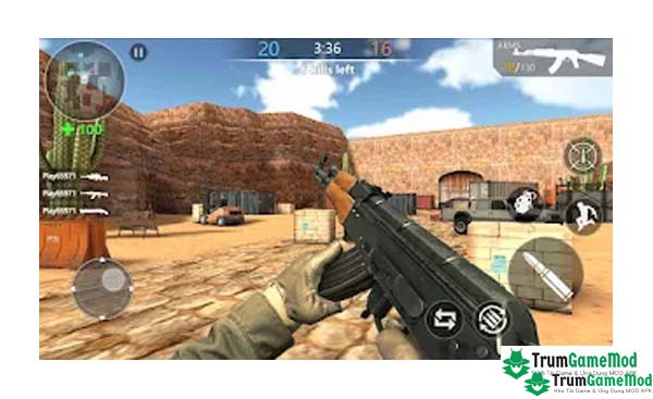 Điểm nổi bật trong trò chơi Counter Terror Sniper Shoot APK