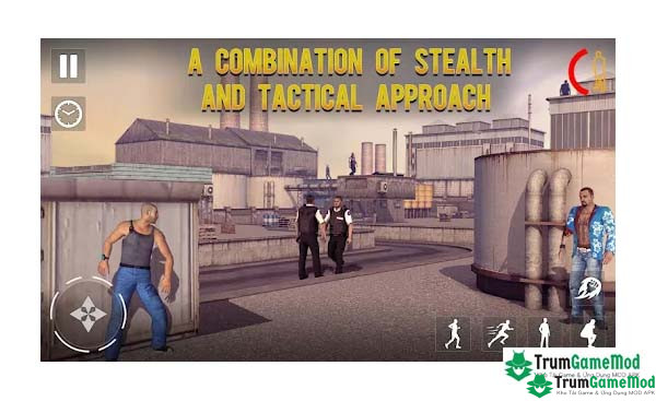 Gangster Jail Escape 3D: GBT N yêu cầu bạn phải thể hiện sự thông minh và kỹ năng chiến đấu của mình.