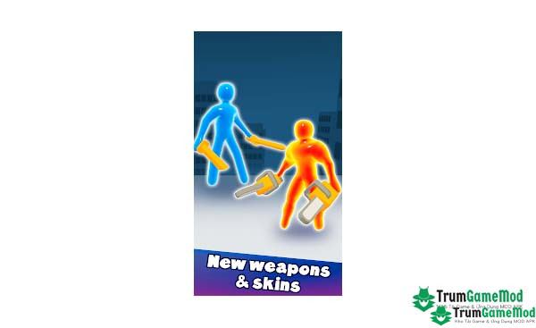 Điểm nổi bật trong trò chơi Jelly Fighter: Stickman fight APK