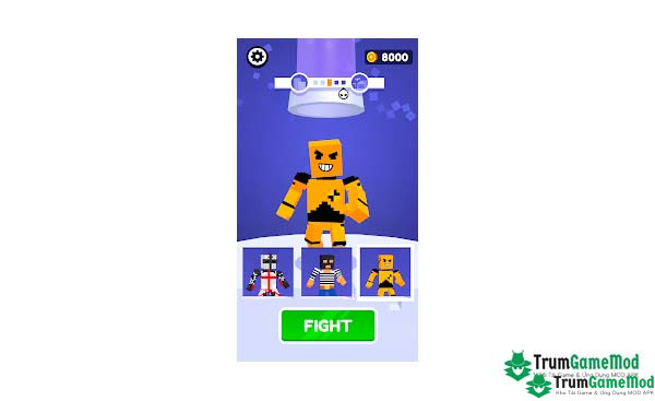 Block Ragdoll Fight APK là một trò chơi đối kháng