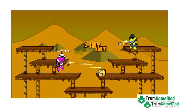 Gun Fight: One Stickman Combat APK là một trò chơi hành động