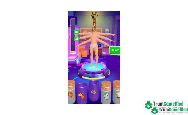 Merge Animals 3D - Mutant Race APK là một trò chơi đầy sáng tạo