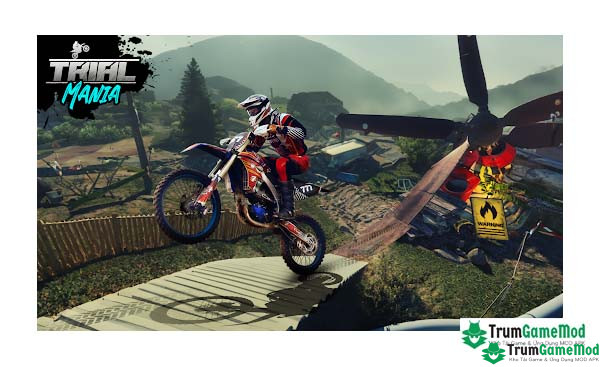 Trial Mania: Motorcycle Games APK, bạn sẽ bước vào một thế giới đua xe mô tô