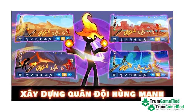 Giới thiệu tổng quan về game Stick War: Đại Chiến Người Que APK