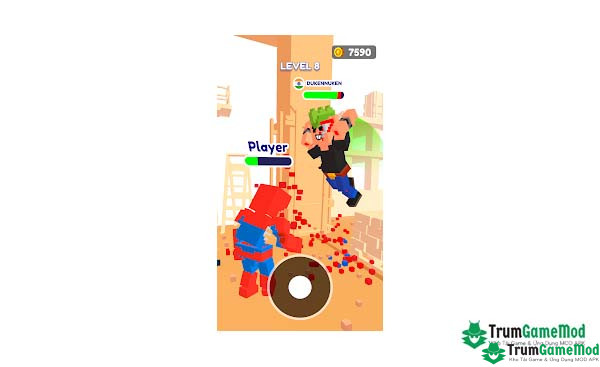 Điểm nổi bật trong trò chơi Block Ragdoll Fight APK