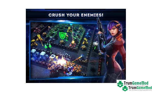 Điểm nổi bật trong trò chơi Galaxy Control: 3D strategy APK