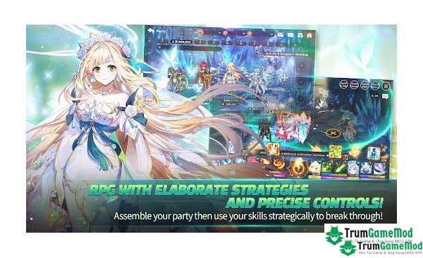 Điểm nổi bật trong trò chơi GrandChase APK