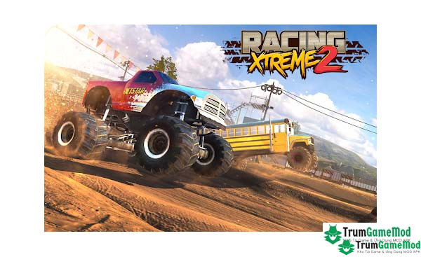 Điểm nổi bật trong trò chơi Racing Xtreme 2: Monster Truck APK