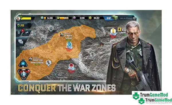 Điểm nổi bật trong trò chơi War Commander Rogue Assault APK