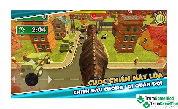 Dino Sim Dinosaur City Rampage